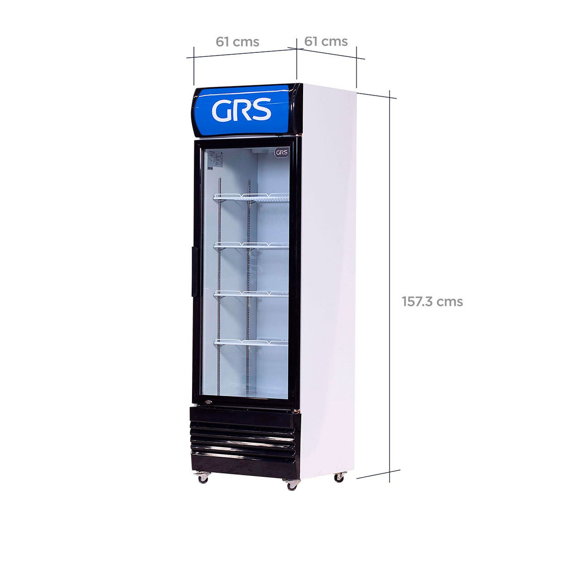 Vitrina vertical de 13 pies³