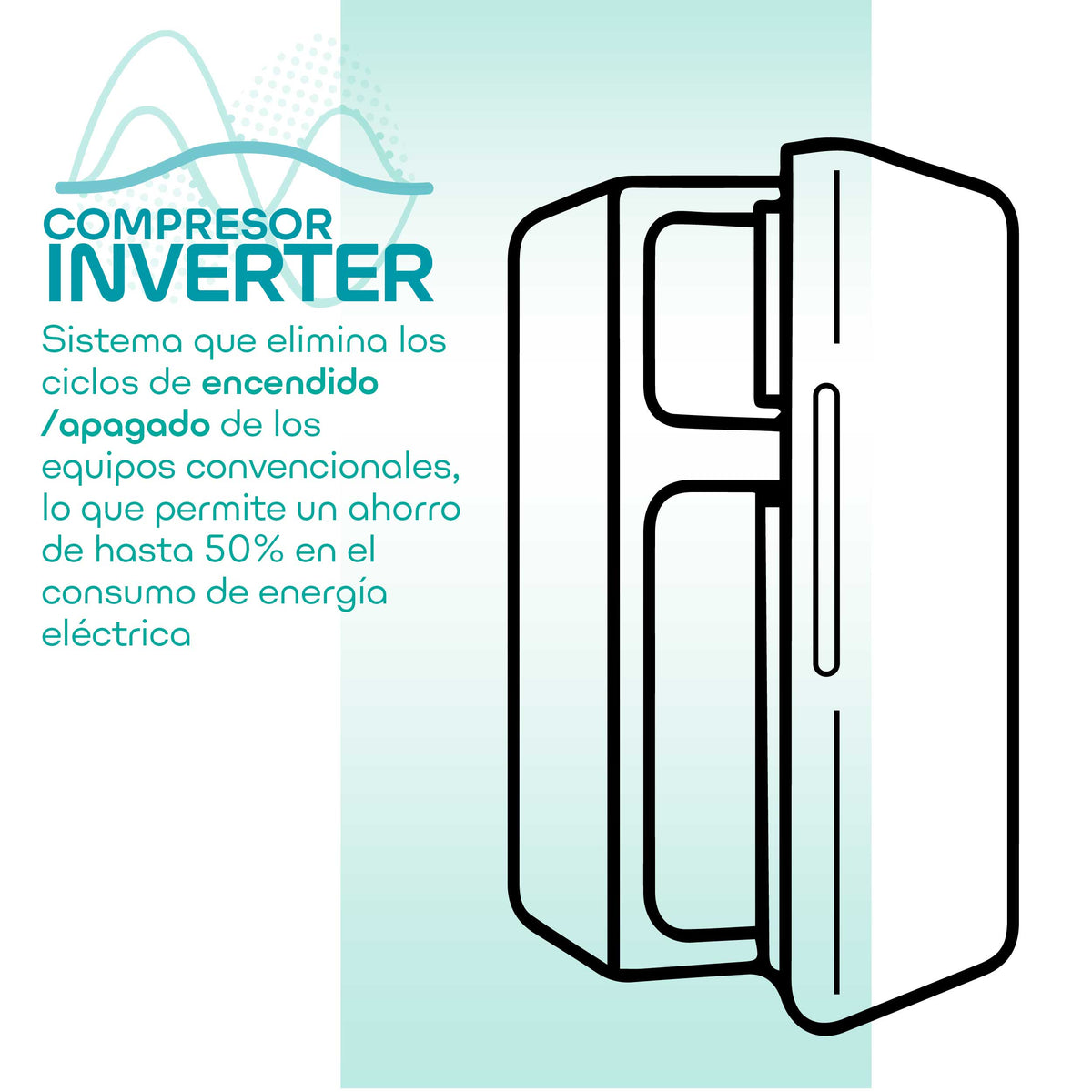Refrigeradora sin escarcha 20 pies