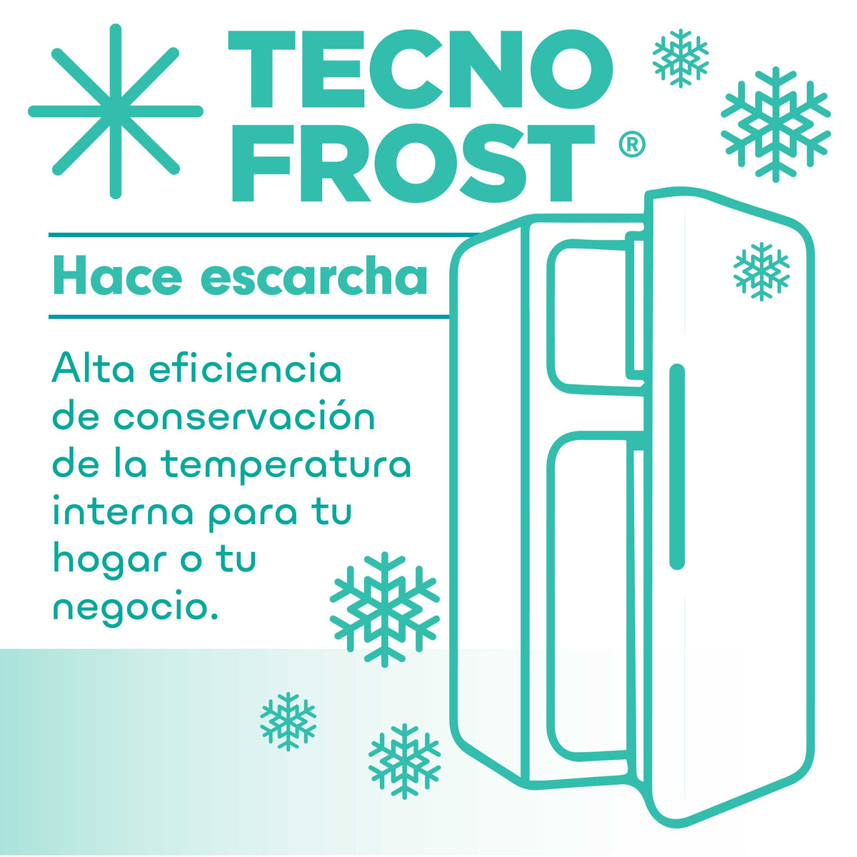 Refrigeradora con escarcha 6 pies³